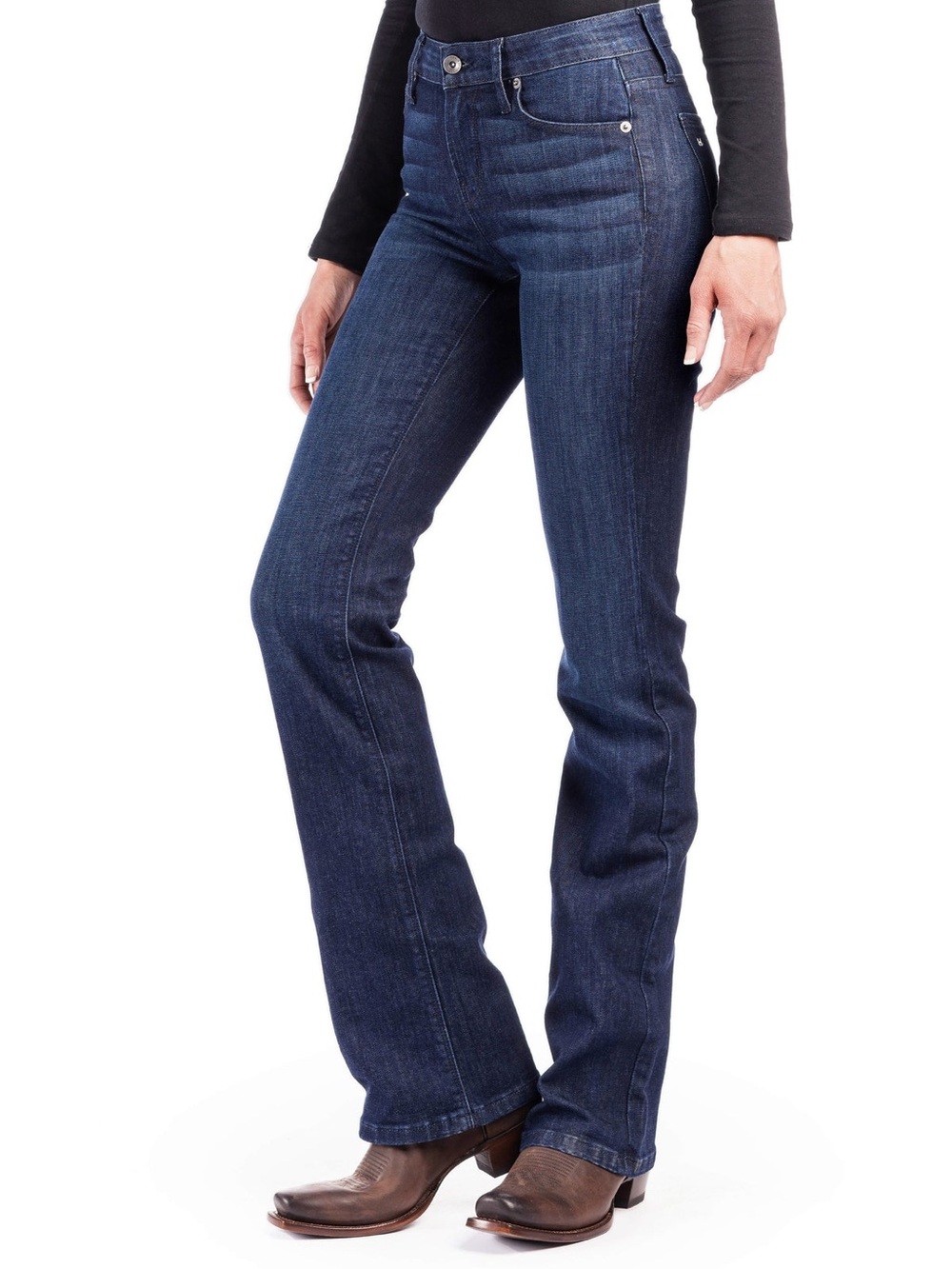 Haala Women’s Dark Blue Venice Bootcut Jeans